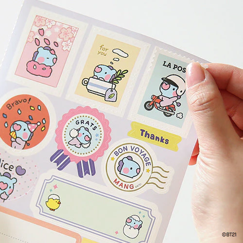 BT21 - MININI REMOVABLE GIFT STICKER - Image 3