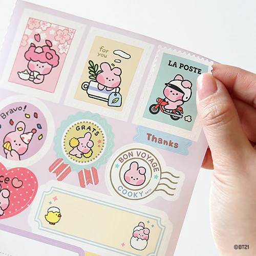 BT21 - MININI REMOVABLE GIFT STICKER - Image 7
