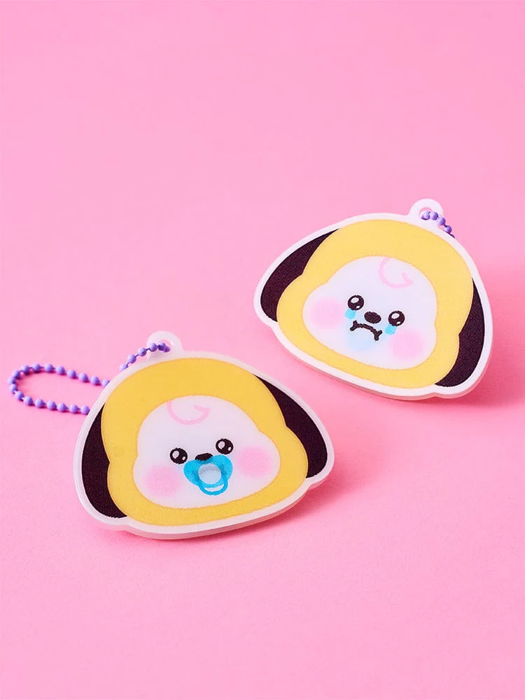 BT21 - NEWBORN BABY LENTICULAR KEYRING CHIMMY