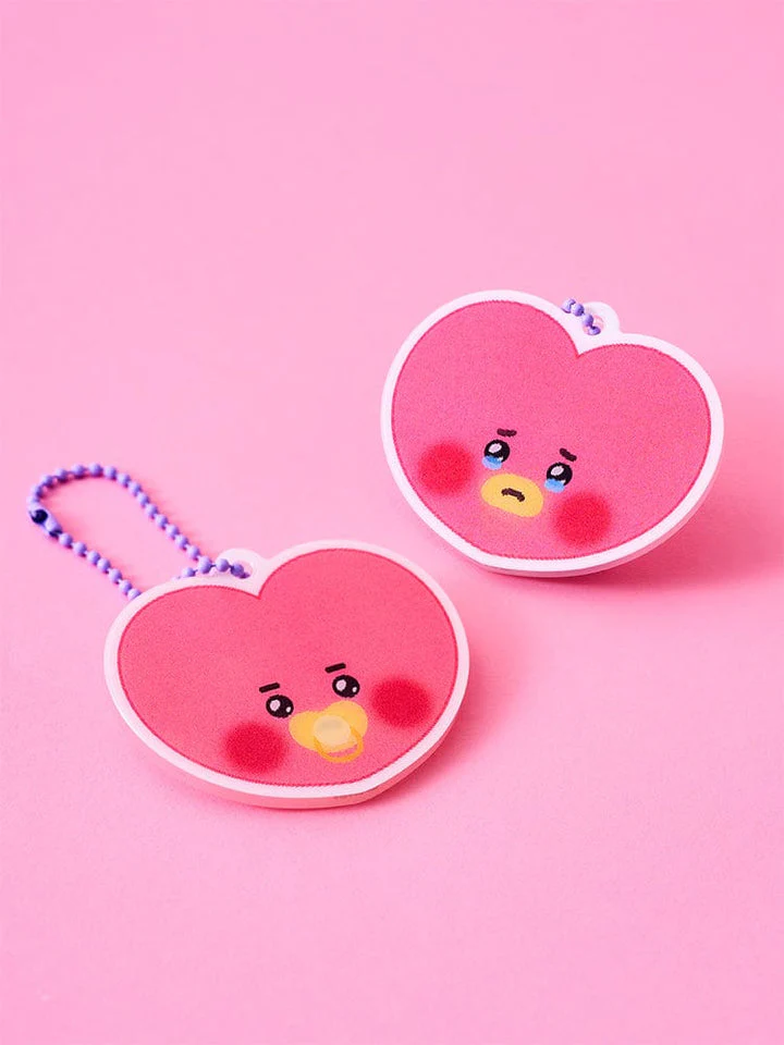BT21 - NEWBORN BABY LENTICULAR KEYRING TATA