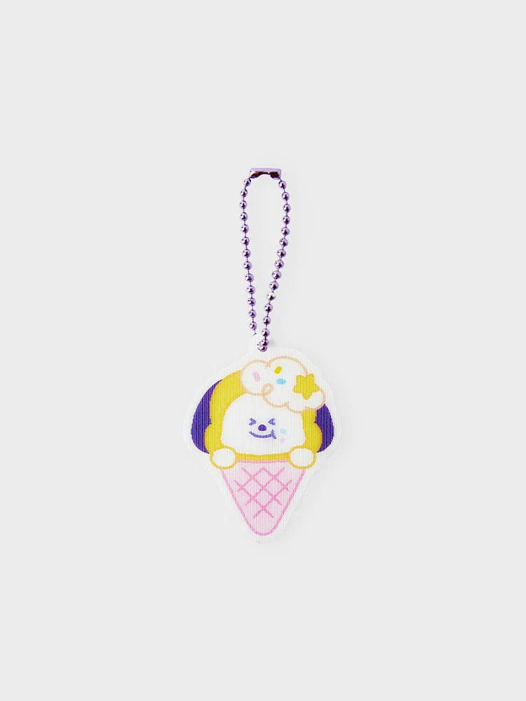 BT21 ON THE CLOUD RENTICULAR KEYRING - Image 3