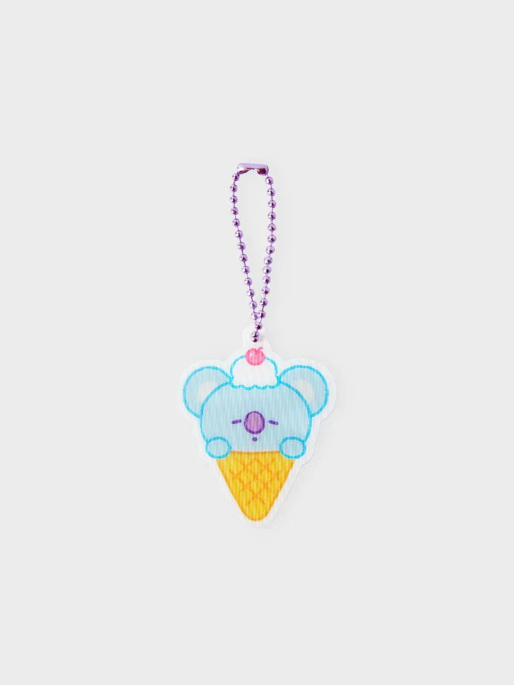 BT21 ON THE CLOUD RENTICULAR KEYRING - Image 5