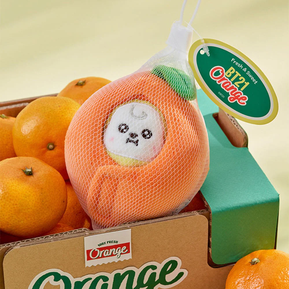 BT21 - ORANGE PARTY OFFICIAL MD BABY DOLL KEYRING - Image 4