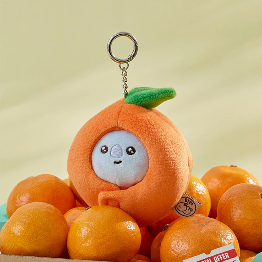 BT21 - ORANGE PARTY OFFICIAL MD BABY DOLL KEYRING - Image 8