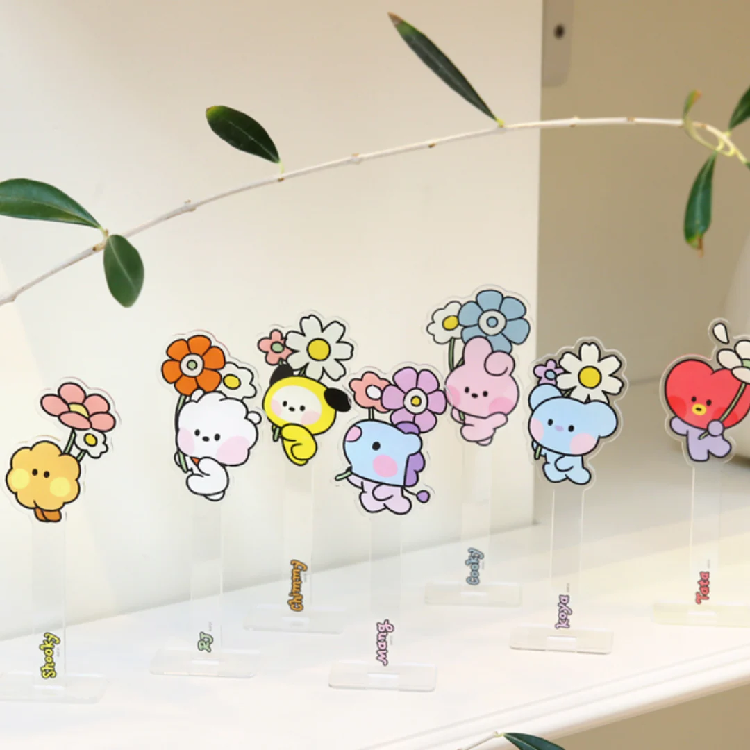 BT21 PHOTO PROP HAPPY FLOWER