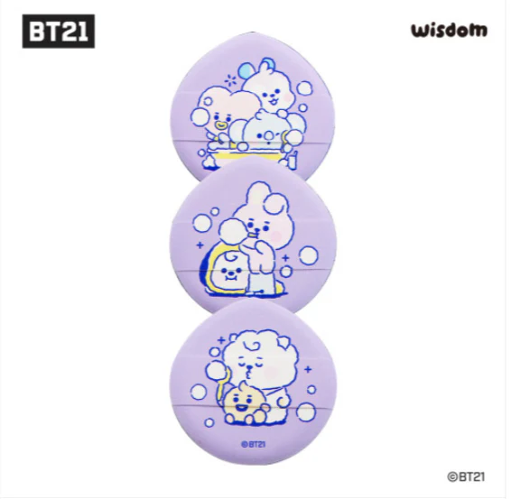 BT21 - PUFF SET(3EA)