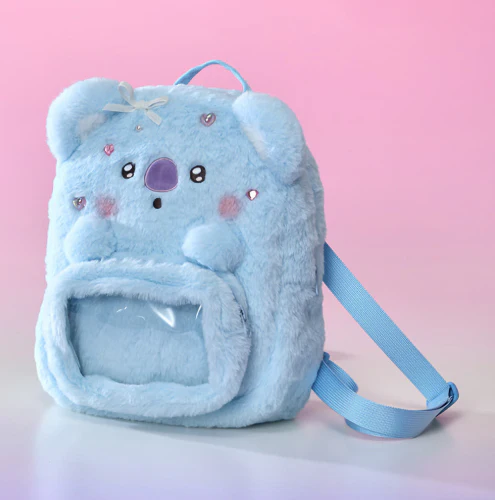 BT21 - RIBBONED U BABY CLEAR POCKET PLUSH BAG - Image 2