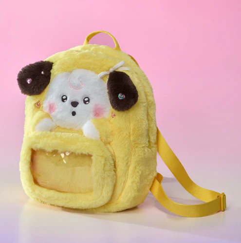 BT21 - RIBBONED U BABY CLEAR POCKET PLUSH BAG - Image 6