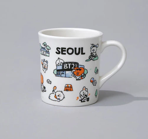 BT21 - SEOUL EDITIION MUG CUP (340ml)