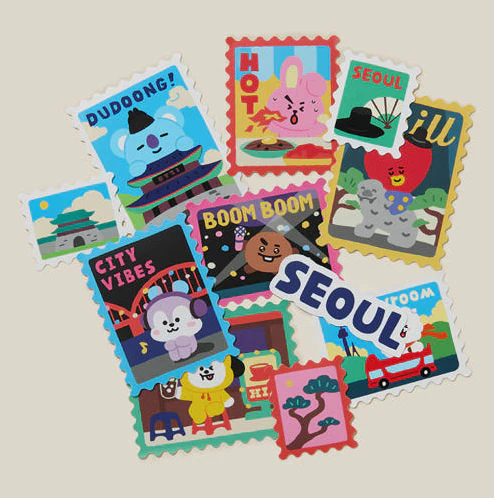 BT21 - SEOUL EDITION STICKER PACK