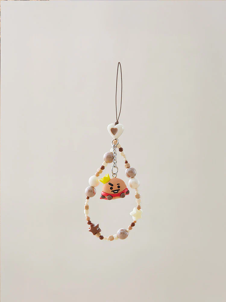 BT21 - SHOOKY THE KING FIGURE MOBILE STRAP