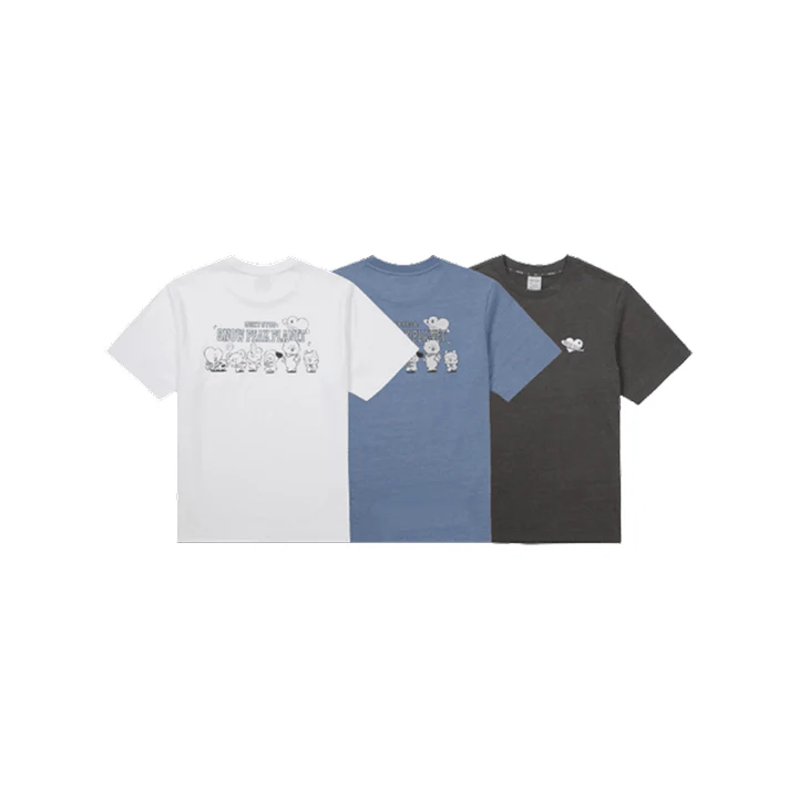BT21 - SNOWPEAK OFFICIAL MD GRAPHIC SHORT SLEEVE T-SHIRT
