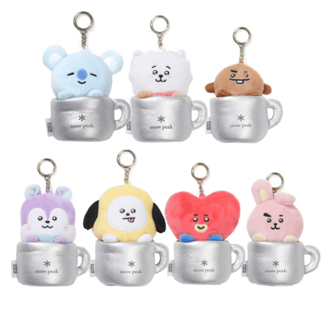 BT21 - SNOWPEAK OFFICIAL MD KEYRING