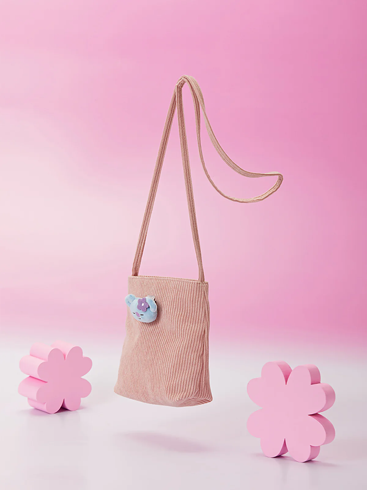 BT21 - SPRING DAYS MINI CORDUROY CROSSBODY BAG MANG - Image 2