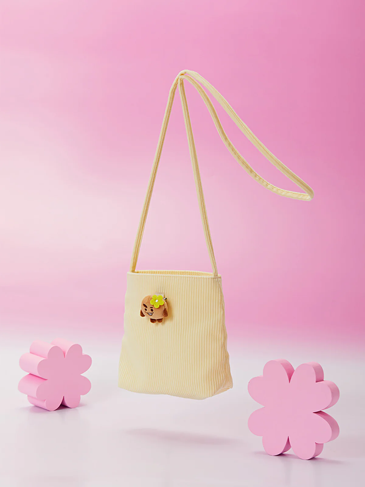 BT21 - SPRING DAYS MINI CORDUROY CROSSBODY BAG SHOOKY - Image 2