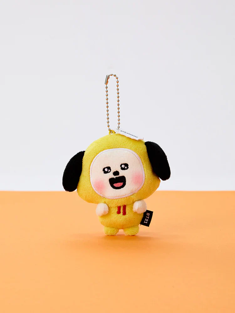 BT21 - TODAY'S FACE HEARTBEAT PLUSH KEYRING - Image 4