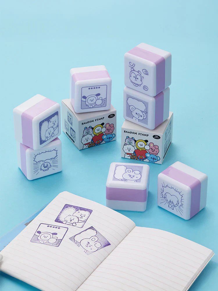 BT21 - TODAY'S FACE RANDOM SPEECH BUBBLE STAMP (1P)