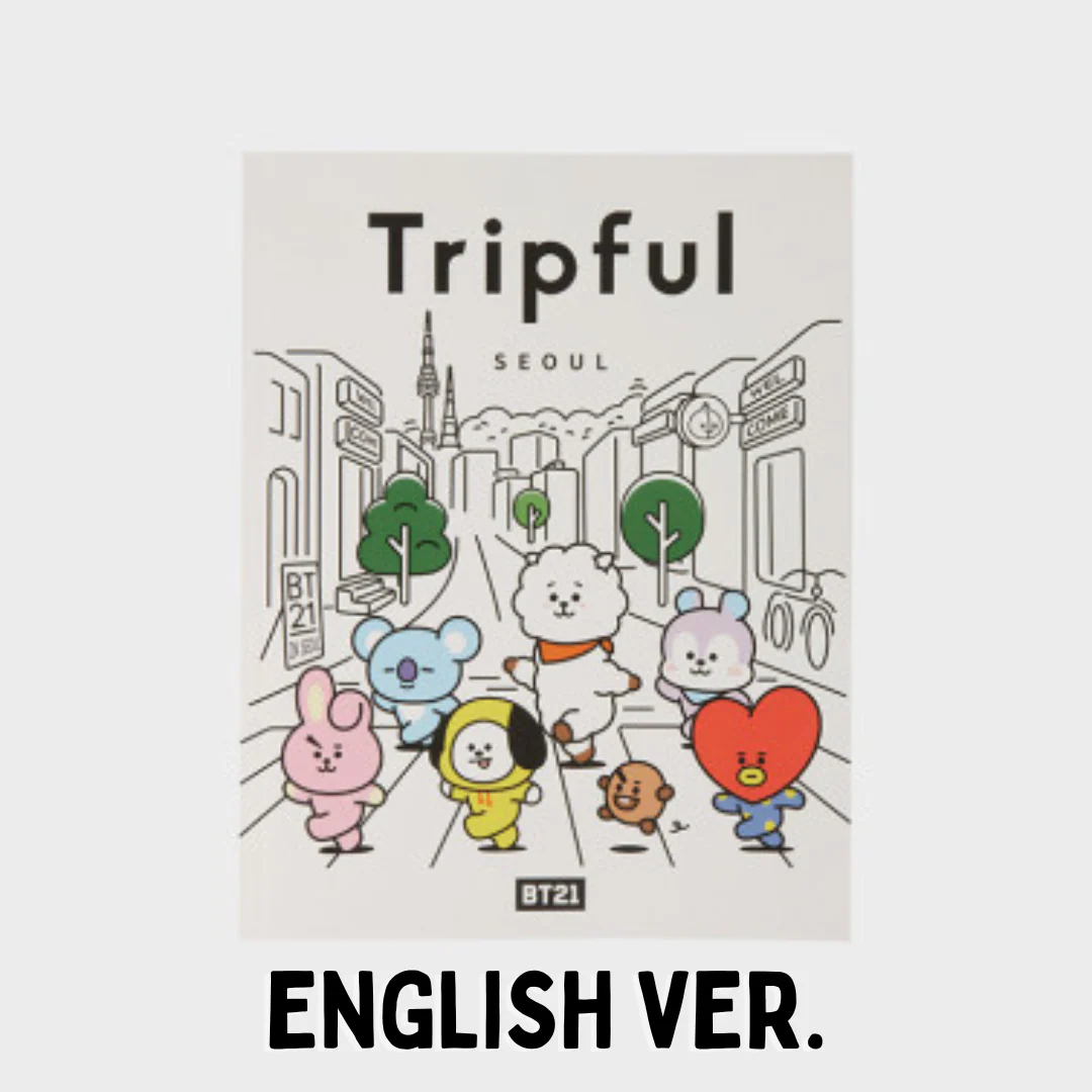 BT21 TRIPFUL SEOUL TRIP GUIDE BOOK - Image 3