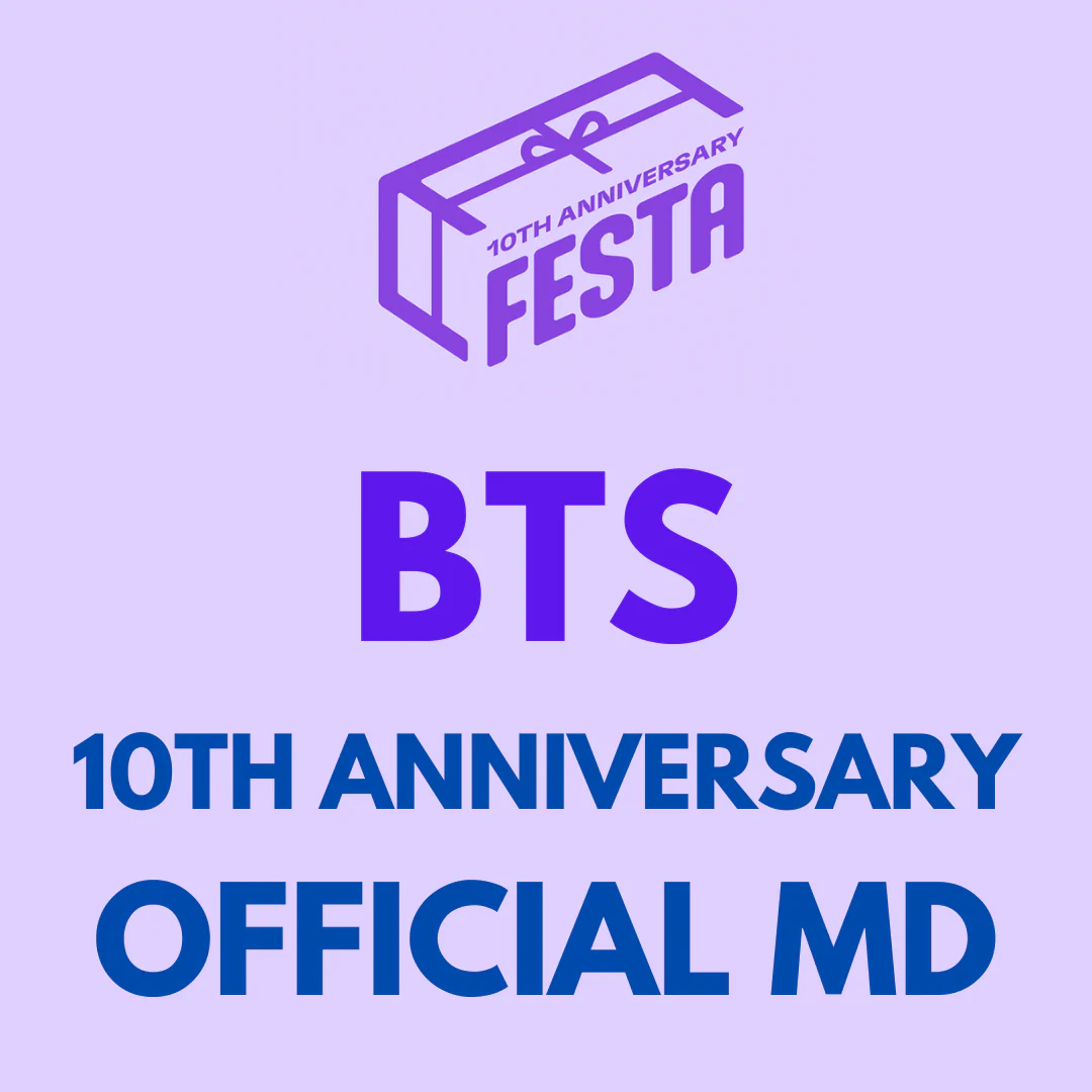 BTS - 10TH ANNIVERSARY FESTA OFFICIAL MD