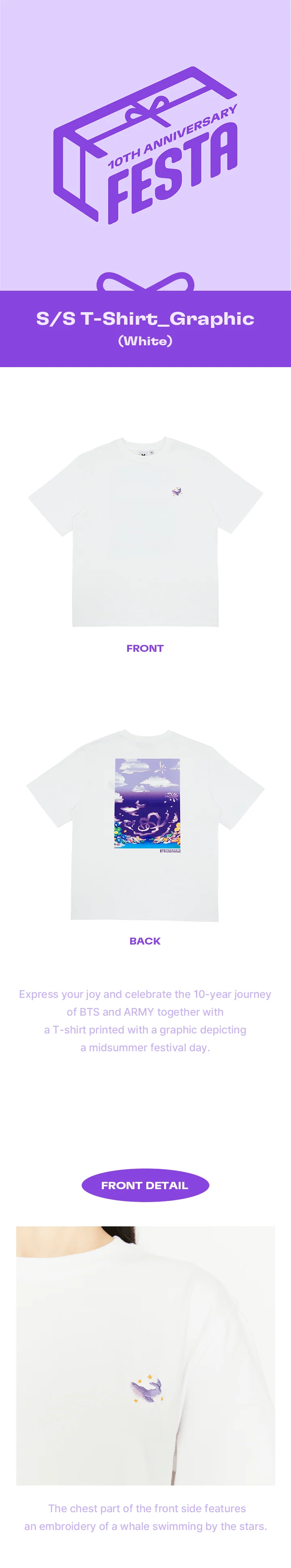 BTS - 10TH ANNIVERSARY FESTA OFFICIAL MD - Image 6