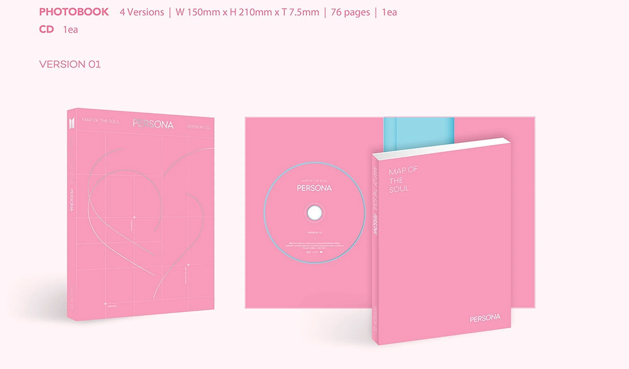BTS - 6TH MINI ALBUM MAP OF THE SOUL PERSONA - Image 3