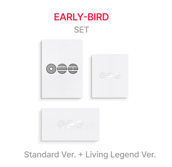BTS - ARIRANG 5TH ALBUM WEVERSE SHOP EARLY BIRD GIFT STANDARD + LIVING LEGEND VER SET