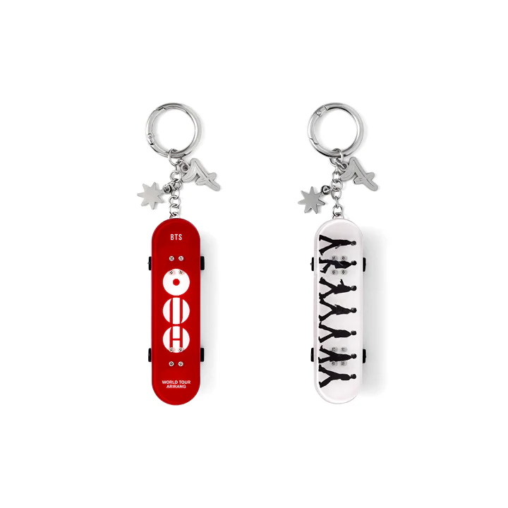 [2ND PRE-ORDER] BTS - ARIRANG WORLD TOUR OFFICIAL MD MINI SKATEBOARD KEYRING