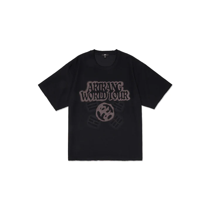 [2ND PRE-ORDER] BTS - ARIRANG WORLD TOUR OFFICIAL MD S/S TOUR T-SHIRT (BLACK)