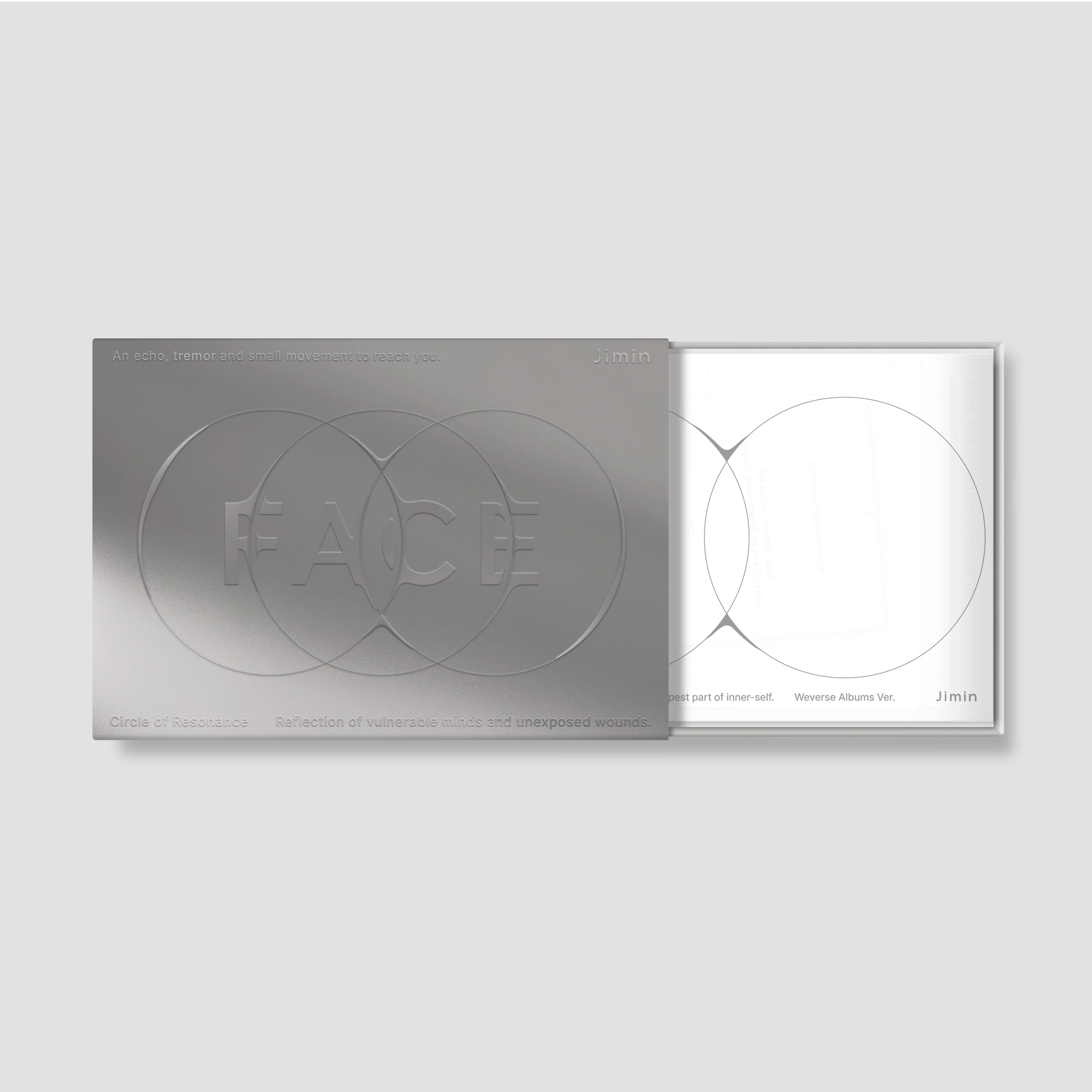 BTS JIMIN - FACE 1ST SOLO ALBUM WEVERSE ALBUM VER.
