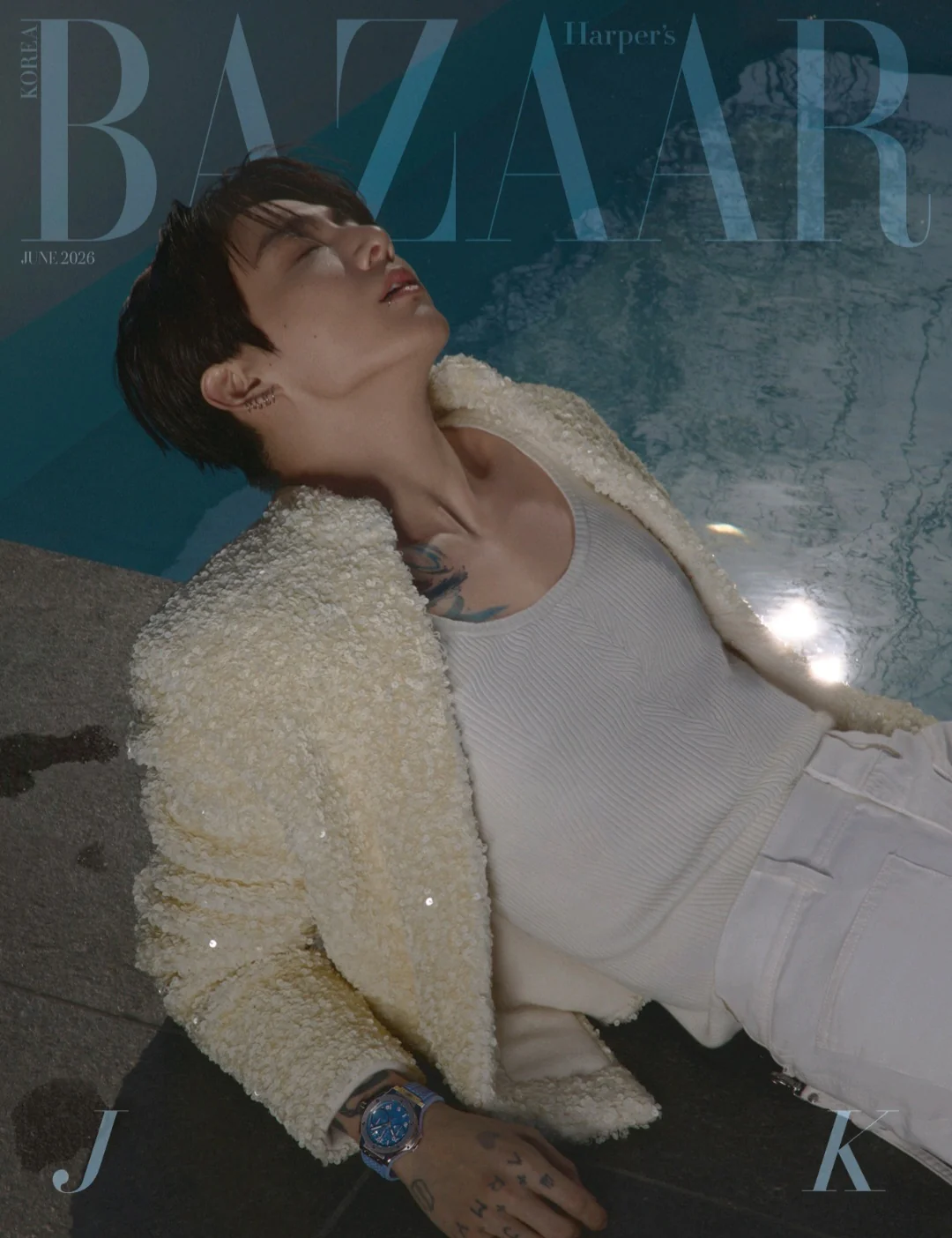 BTS JUNG KOOK - BAZAAR MAGAZINE 2026 JUNE ISSUE PACKAGE SET - Image 4