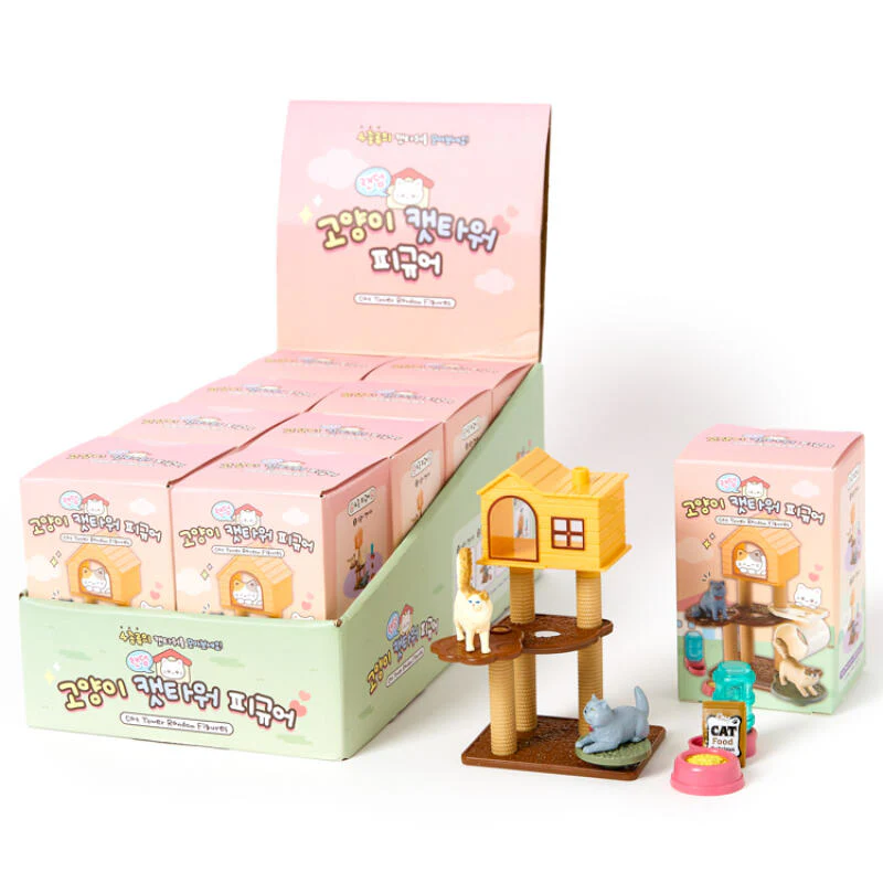 CAT TOWER RANDOM FIGURE