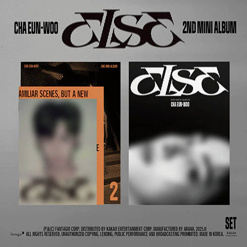CHA EUN WOO - ELSE 2ND MINI ALBUM STANDARD RANDOM