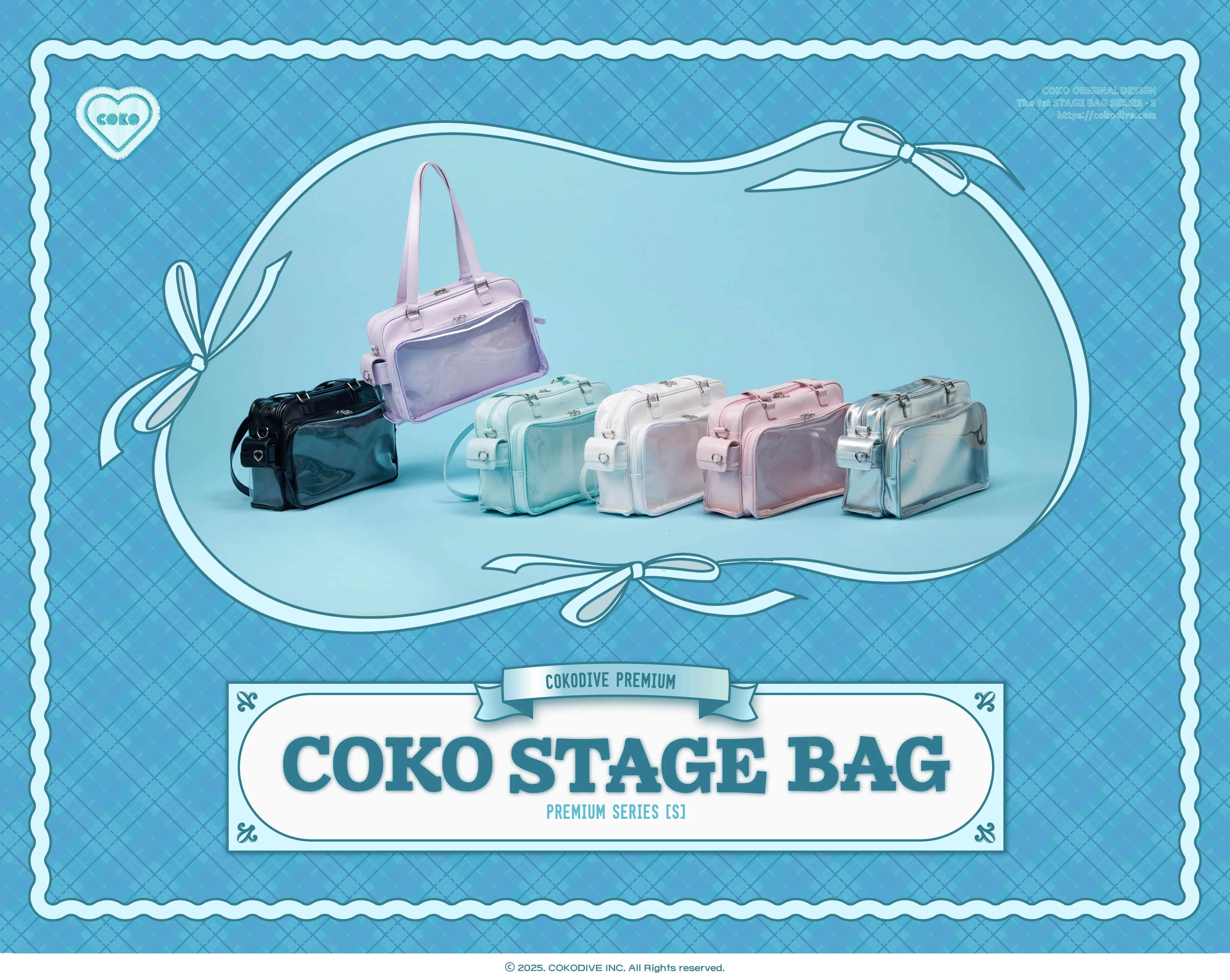 COKO STAGE BAG (S SERIES) CHERRY IN BLACK - Image 2