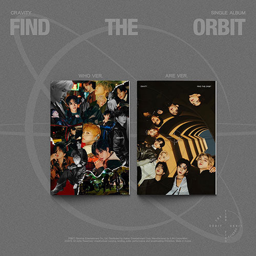 CRAVITY - FIND THE ORBIT SINGLE ALBUM BEATROAD FAN SIGN GIFT STANDARD RANDOM