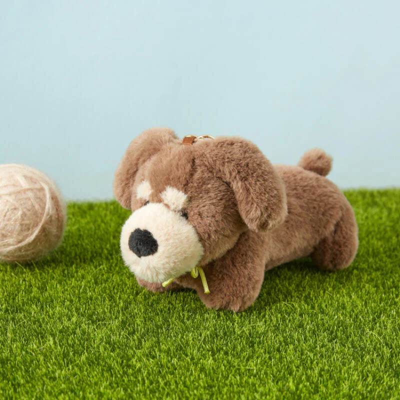 DACHSHUND PLUSH KEYRING