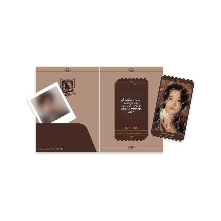 DARK MOON - WOLF BOY OFFICIAL MD PROM PARTY INVITATION SET