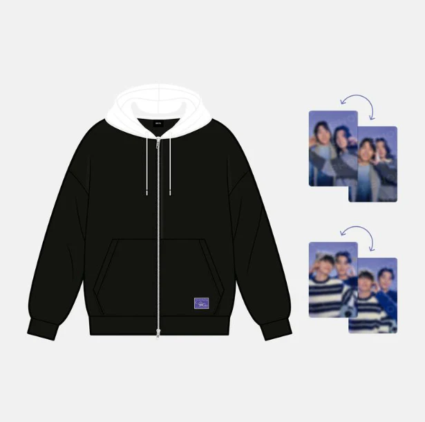 DAY6 - THE PRESENT 2025 SPECIAL CONCERT OFFICIAL MD HOOD ZIP UP