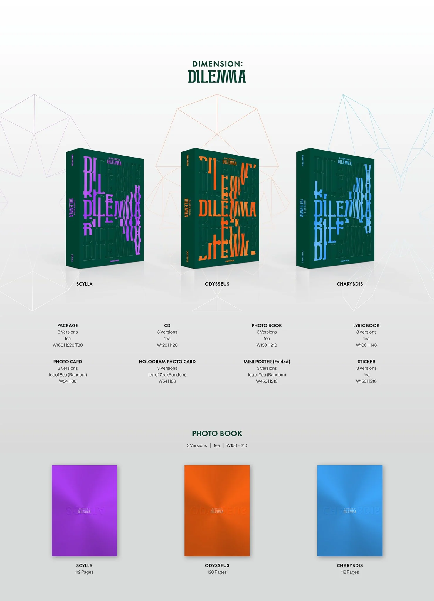 ENHYPEN - 1ST FULL ALBUM DIMENSION DILEMMA - Image 5