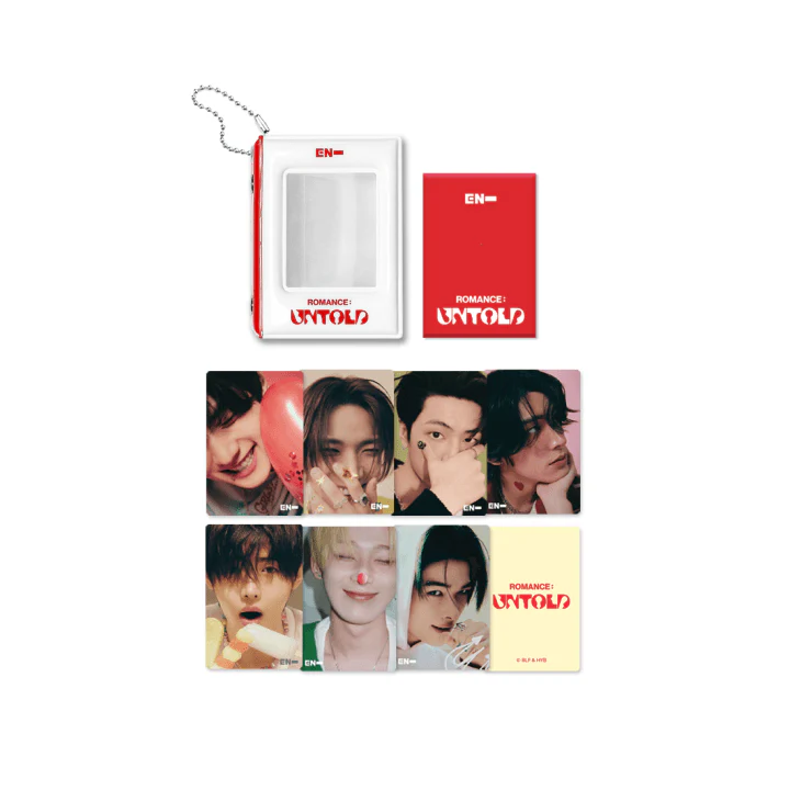 ENHYPEN - ROMANCE : UNTOLD OFFICIAL MD LENTICULAR MINI CARD & BINDER
