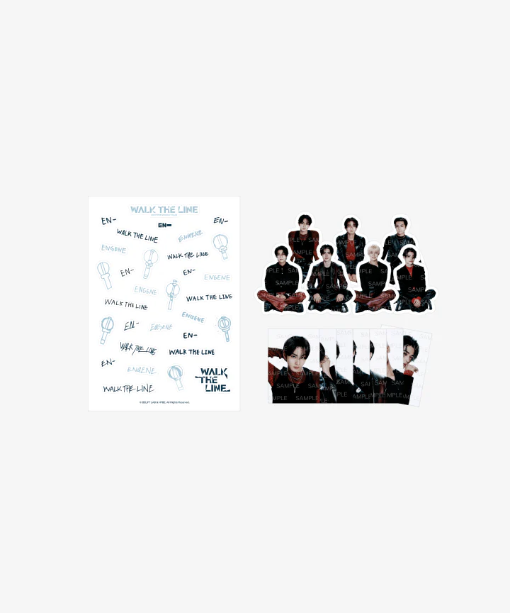 ENHYPEN - WALK THE LINE WORLD TOUR OFFICIAL MD STICKER SET