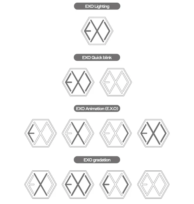 EXO - OFFICIAL FANLIGHT SMTOWN&STORE GIFT VER 3 - Image 3