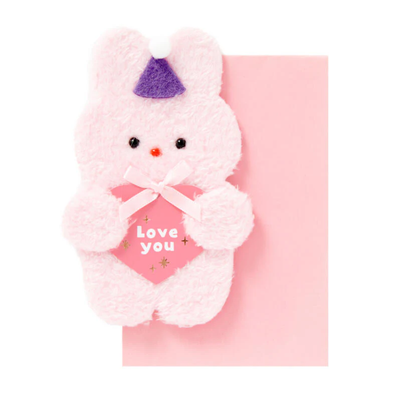 FLUFFY BUNNY CARD