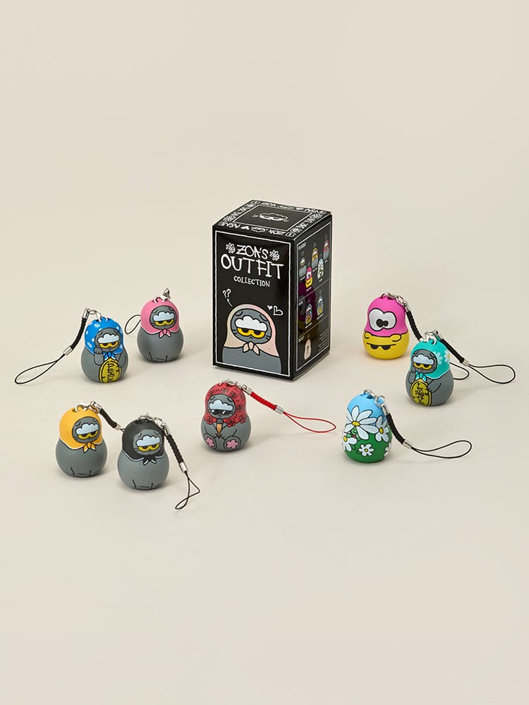 G-DRAGON - ZO&FRIENDS LUCKY SHOP OFFICIAL MD RANDOM FIGURE KEYRING