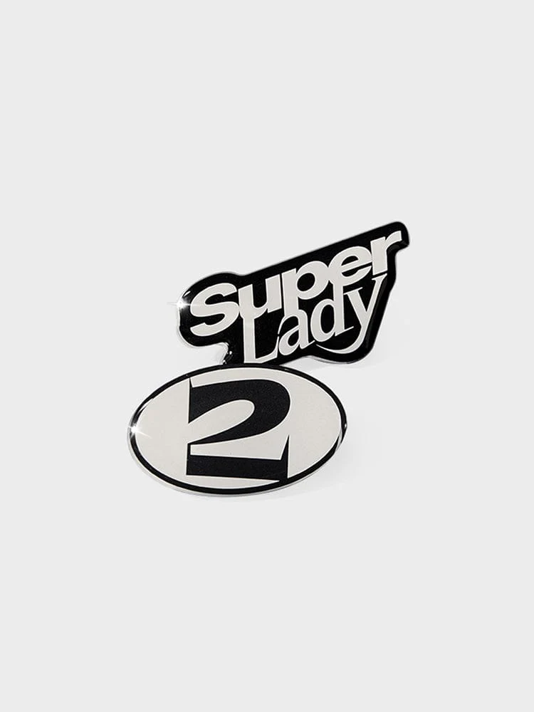 (G)I-DLE - SUPER LADY OFFICIAL MD MINI ACRYLIC BADGE SET - Image 2