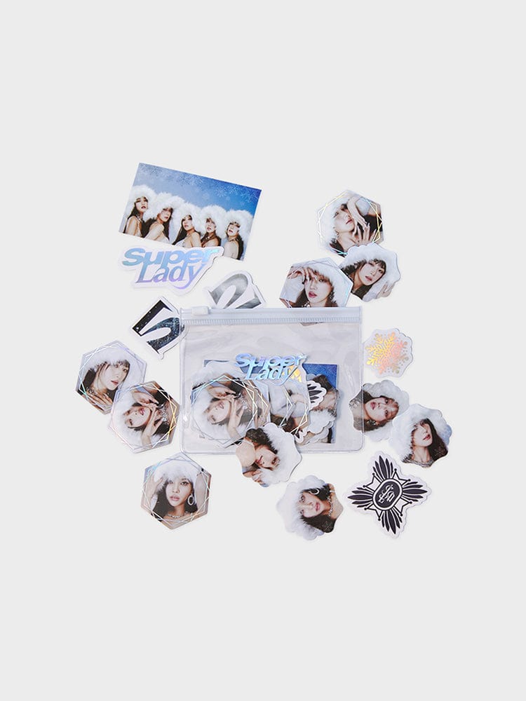 (G)I-DLE - SUPER LADY OFFICIAL MD STICKET PACK 1 VER.