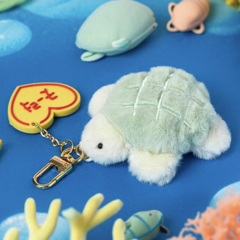 GOOD LUCK TURTLE MINI KEYRING