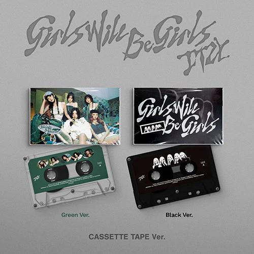 ITZY - GIRLS WILL BE GIRLS ALBUM CASSETTE TAPE VER SET