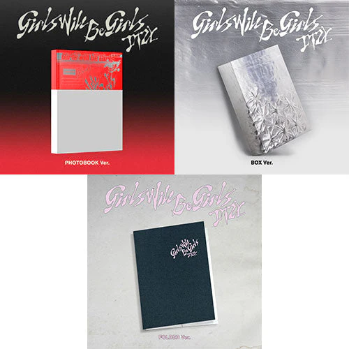 ITZY - GIRLS WILL BE GIRLS ALBUM SET (PHOTOBOOK+BOX+FOLDER VER)