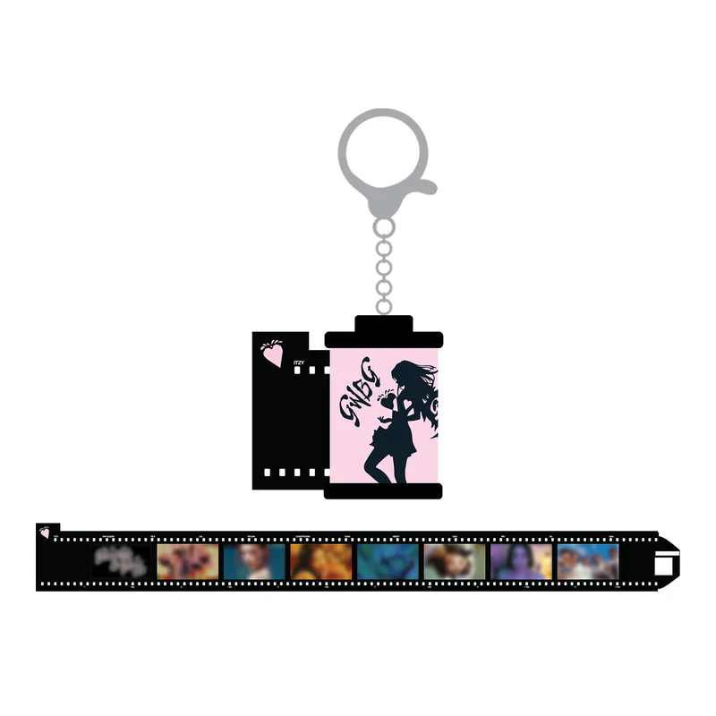 ITZY - GIRLS WILL BE GIRLS OFFICIAL MD FILM KEYRING