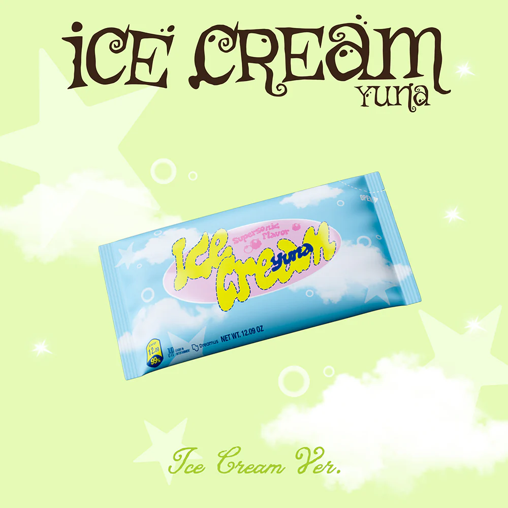 ITZY YUNA - ICE CREAM 1ST MINI ALBUM ICE CREAM VER